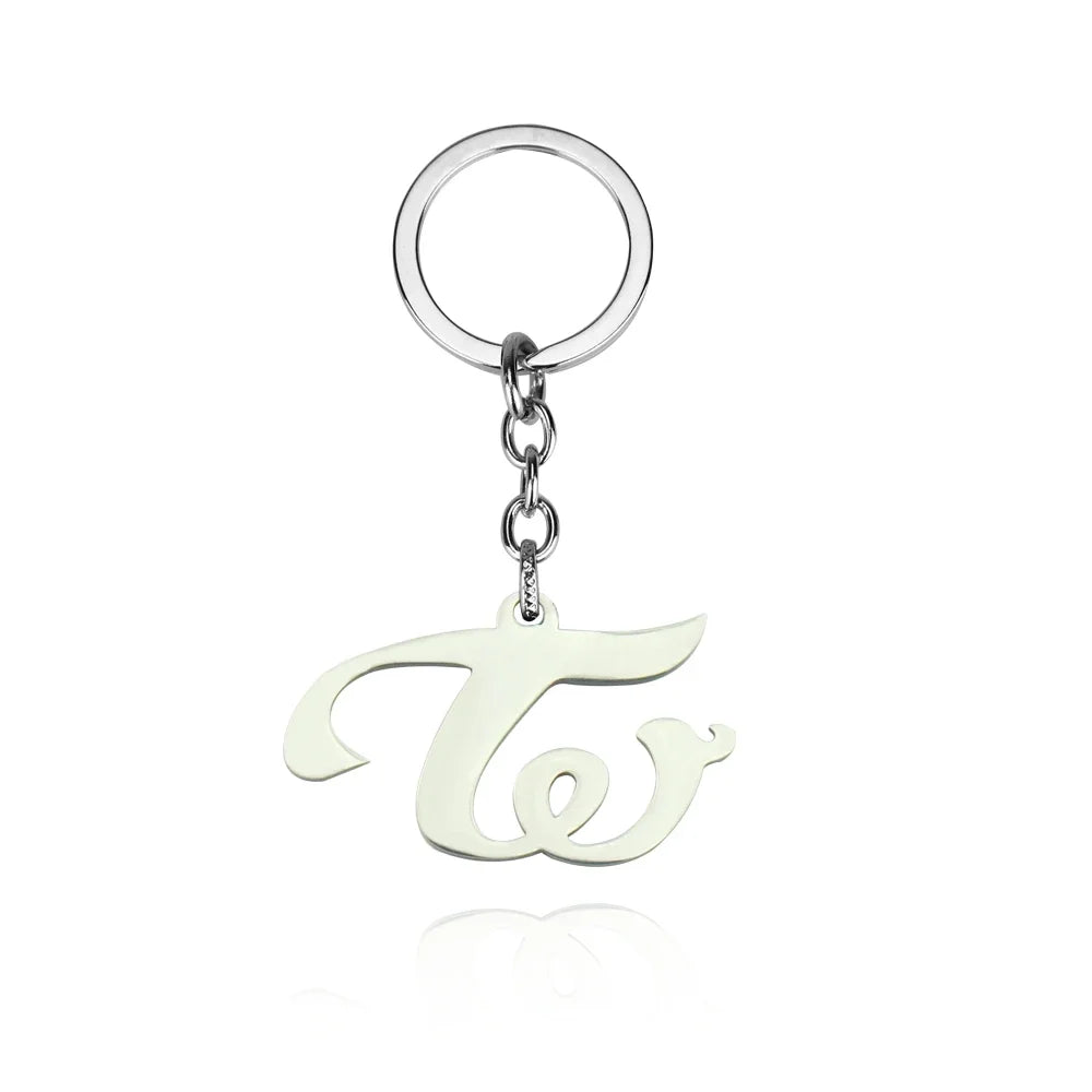 Kpop Group Twice W Logo Necklace Titanium Steel Pendant Necklace For Women Jewelry Collares