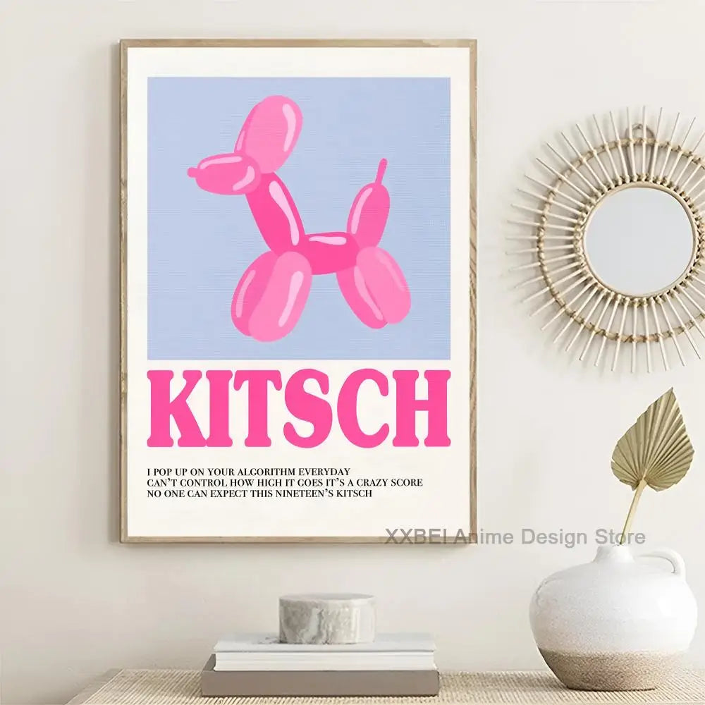 Kpop Group Popular Music Album TWICE TXT Cartoon Cute Poster Girl's Room Bedside Wall Sticker Decoration Cafe Hanging Painting